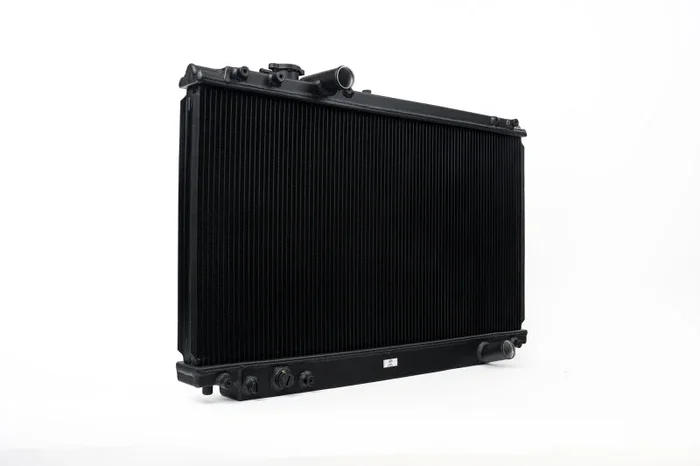 CSF 93-98 Toyota MK4 Supra Radiator – Black Finish 2882B