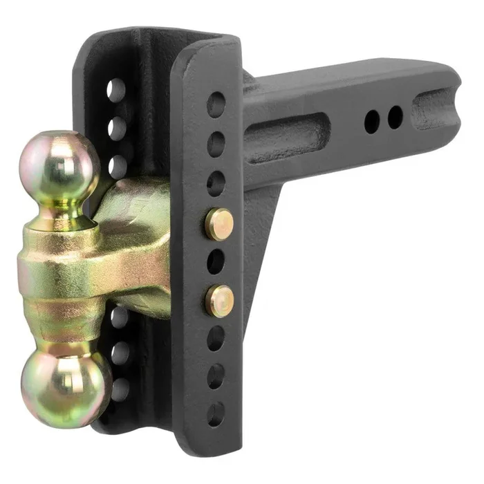 Curt Manufacturing Adj. Channel Mount Hitch 2.5in Shank 6in Drop 20K