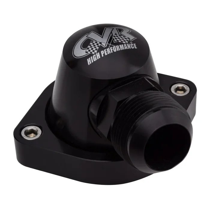 Cvr Performance Thermostat Housing GM LS w/16AN – Black