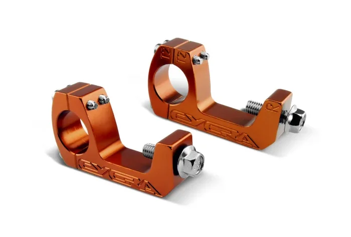 Cycra 08+ Pro Taper/Renthal Fatbar/Neken U Clamp – Orange0.6 lb
