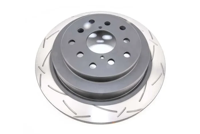 DBA 2001 Subaru Impreza WRX STI 10 Stud Hole Rear Slotted 4000 Series Uni-Directional Rotor