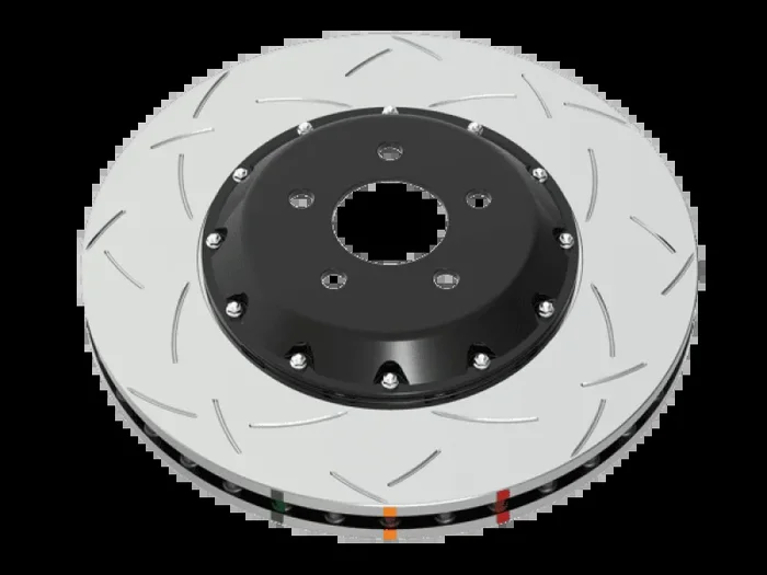 DBA 2021+ Dodge Challenger Hellcat 5000 Series 2-Piece T3 Slotted Front Brake Rotor w/M6Nuts31.4 lb