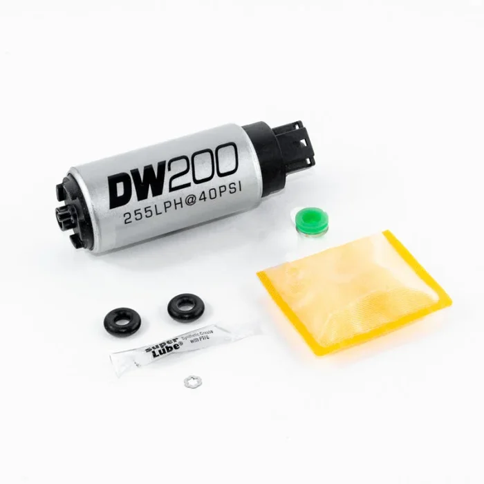 DeatschWerks 255 LPH In-Tank Fuel Pump w/ 03-06 Evo 8/9 / 95-98 Eclipse Turbo AWD Set Up Kit1.1 lb