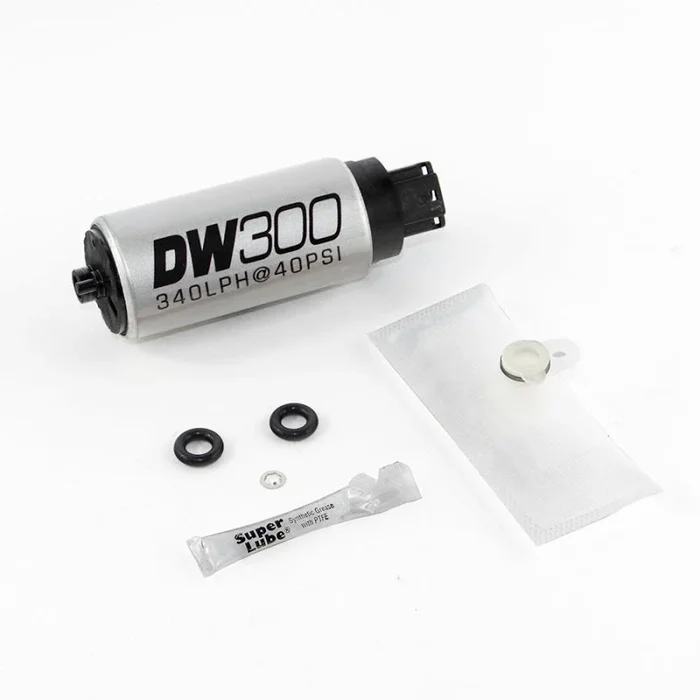 DeatschWerks 320 LPH In-Tank Fuel Pump w/ 08+ Hyundai Genesis Coupe / 10-13 Kia Forte Set Up Kit1.1 lb