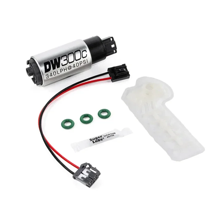 DeatschWerks 340lph DW300C Compact Fuel Pump w/ 12+ Scion FR-S/BRZ / 15 WRX Set Up Kit1.0 lb