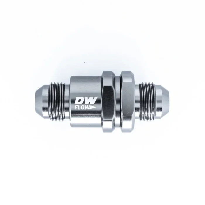 DeatschWerks 8AN Male Flare + 8AN Male Flare One Way Check Valve0.1 lb