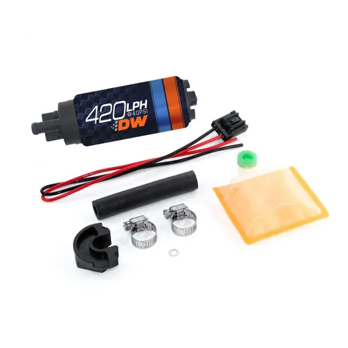 Deatschwerks DW420 Series 420lph In-Tank Fuel Pump w/ Install Kit For 89-94 240SX1.2 lb