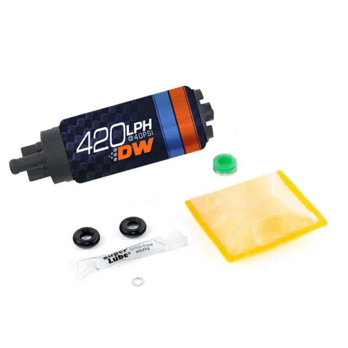 Deatschwerks DW420 Series 420lph In-Tank Fuel Pump w/ Install Kit For Eclipse (Turbo AWD) 95-981.1 lb