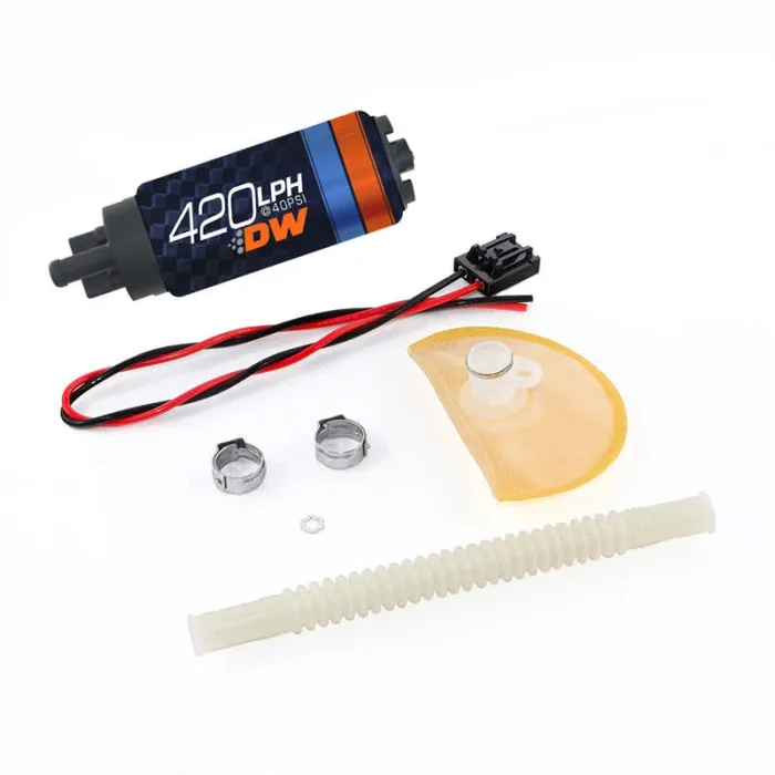 Deatschwerks DW420 Series 420lph In-Tank Fuel Pump w/ Install Kit For Nissan 370Z 2009-20151.1 lb