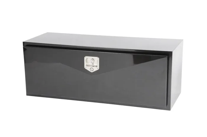 Deezee Universal Tool Box – HD Underbed Black Steel 18X18X48
