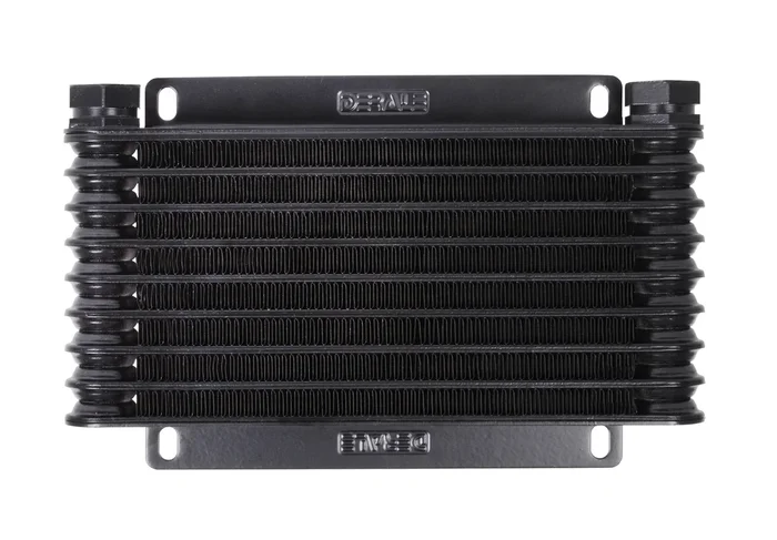 Derale 9 Row Plate & Fin Cooler (1/2in FPT)