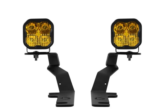 Diode Dynamics 15-20 Ford F-150/Raptor Sport SS3 LED Ditch Light Kit – Yellow Combo
