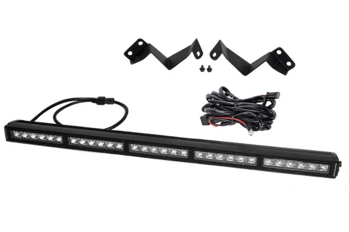 Diode Dynamics 16-21 Toyota Tacoma SS30 Stealth Lightbar Kit – White Driving