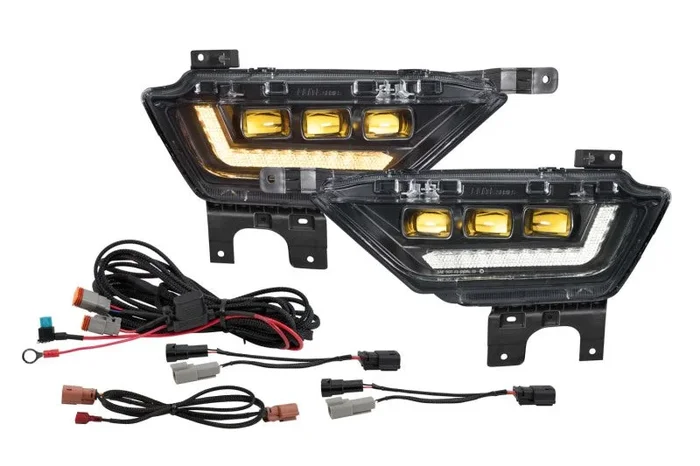 Diode Dynamics 21-23 Ford F-150 Elite Fog Lamps – Yellow