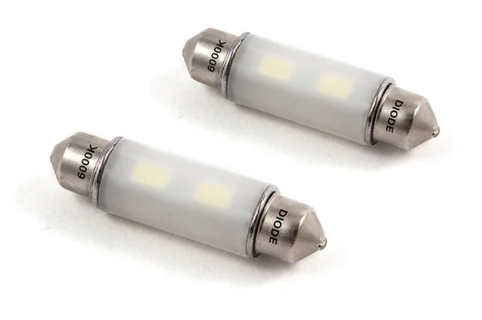 Diode Dynamics 41mm HP6 LED Bulb – Cool – White (Pair)