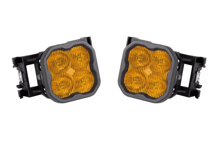 Diode Dynamics SS3 Max Type X Kit ABL – Yellow SAE Fog