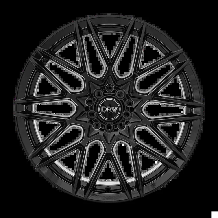 DRW Wheels D17 18×8 5×112/114.3 40 73.1 Gloss Black Machine Face