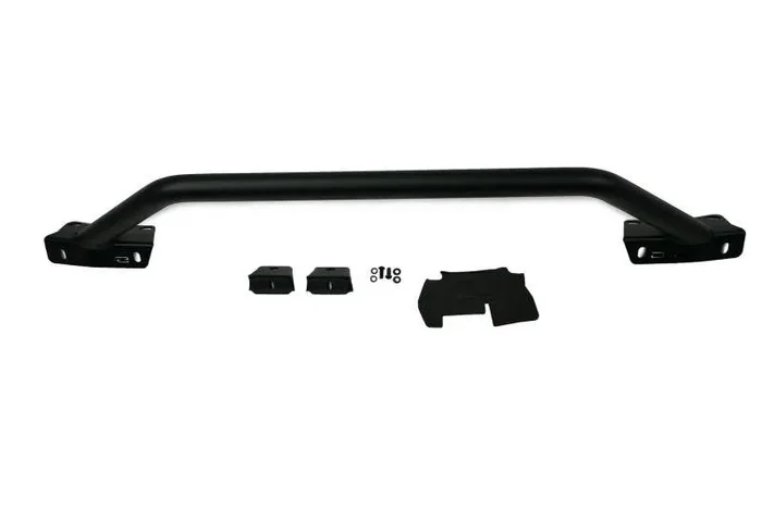 DV8 Offroad 2021-2022 Ford Bronco (Not For Factory Plastic Bumper) Factory Bumper Bull Bar – Black9.6 lb