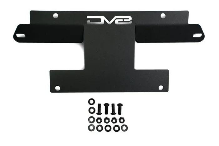 DV8 Offroad 21-22 Ford Bronco Factory Front Bumper Licence Relocation Bracket – Front