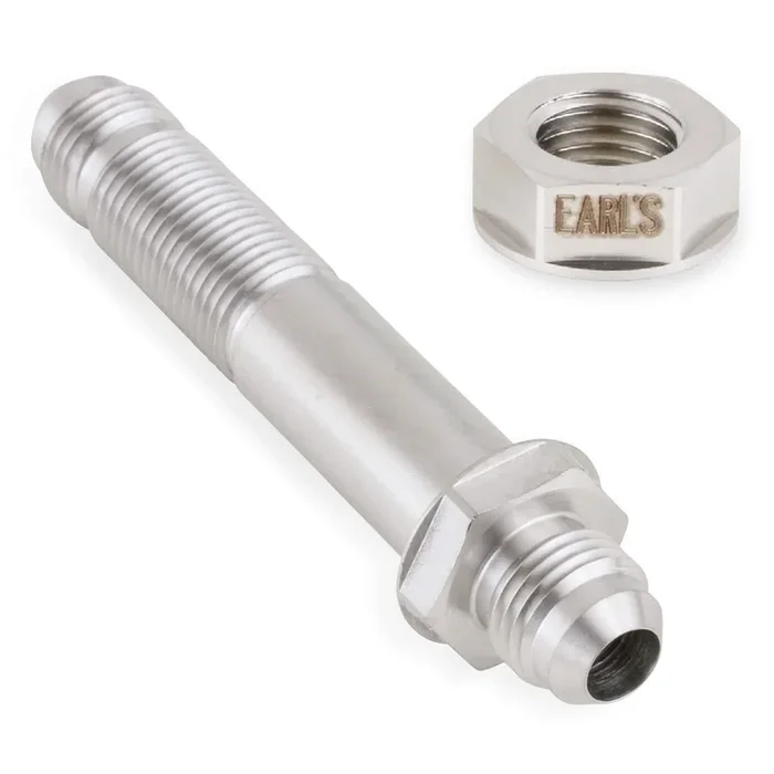 Earls 6AN Bulkhead Adapter SS Frame Pass Through