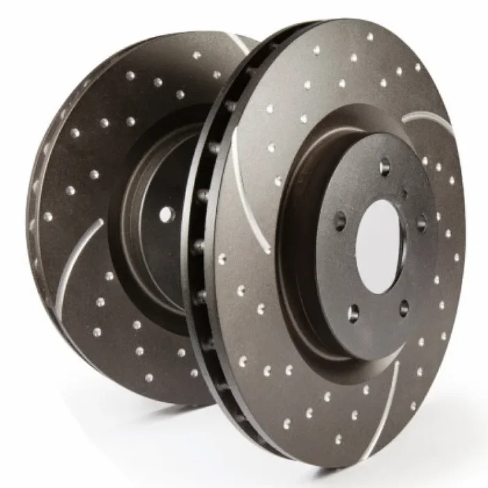 EBC 17-22 Honda Civic Type-R (FK8) GD Sport Slotted and Dimpled Rear Rotors23.2 lb