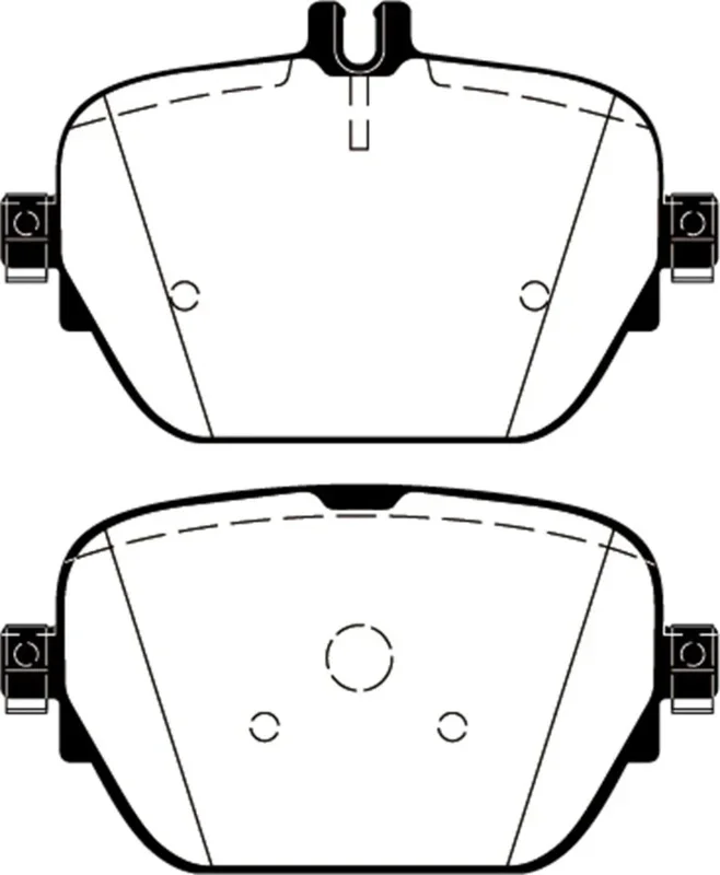 EBC 2019+ Mercedes-Benz CLS53 AMG (C257) 3.0L Turbo Redstuff Rear Brake Pads