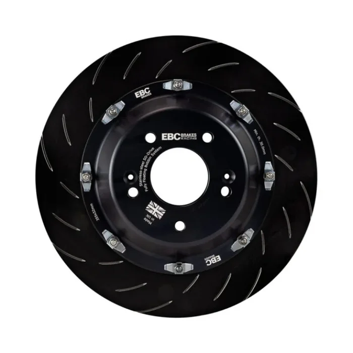 EBC Racing 13-19 Volkswagen GTI (MK7) Front BBK Replacement Discs Complete Assembly (Pair)