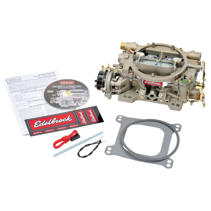 Edelbrock Carburetor Marine 4-Barrel 600 CFM Electric Choke8.9 lb