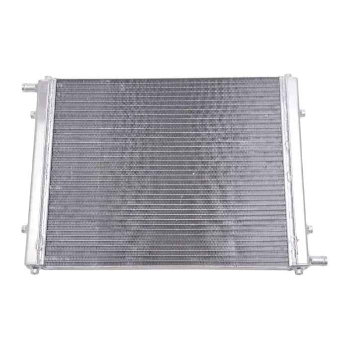 Edelbrock Heat Exchanger Single Pass Single Row 31 000 Btu/Hr 22In W X 16 5In H X 1 5In D Black11.3 lb