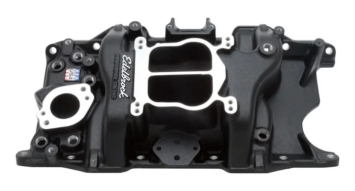 Edelbrock SBM Performer Manifold – 318/360 – Black