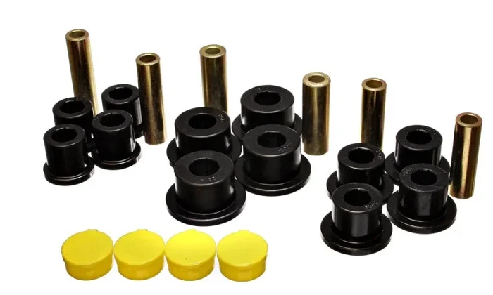 Energy Suspension 02-05 Dodge Ram 1500 2WD Black Rear Leaf Spring Bushing Set4.2 lb