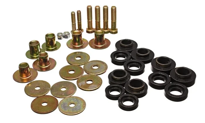 Energy Suspension 67-81 Camaro / 68-74 Nova/Chevy II / 67-75 Firebird/Trans AM Black Body(subframe)5.9 lb