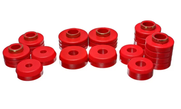 Energy Suspension Fd Ranger Cab Mount Set – Red