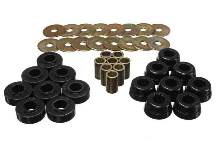 Energy Suspension Gm Body Mount Set W/Hardware – Black