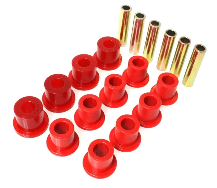 Energy Suspension Spring & Shackle Bushing – Red