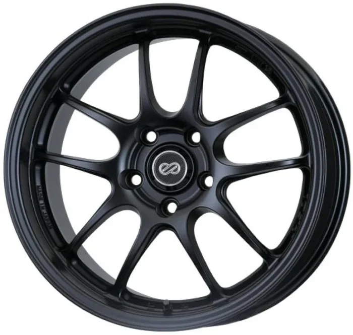 Enkei PF01 17×8 5×114.3 50mm offset Black Wheel