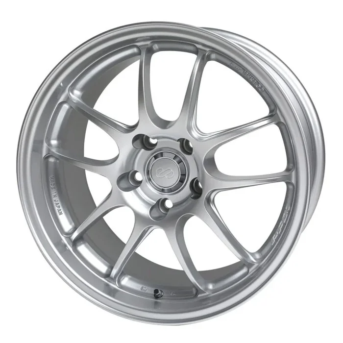 Enkei PF01 18×9 5×114.3 35mm Offset 75 Bore Dia Silver Wheel