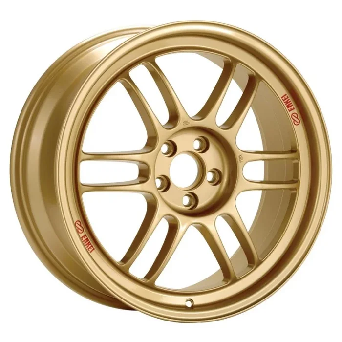 Enkei RPF1 17×8 5×100 45mm Offset 73mm Bore Gold Wheel 02-10 WRX & 04 STI