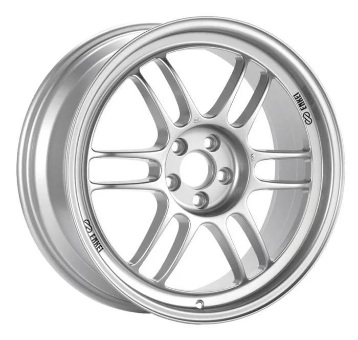 Enkei RPF1 18×8.5 5×114.3 40mm Offset 73mm Bore Silver Wheel G35/350z