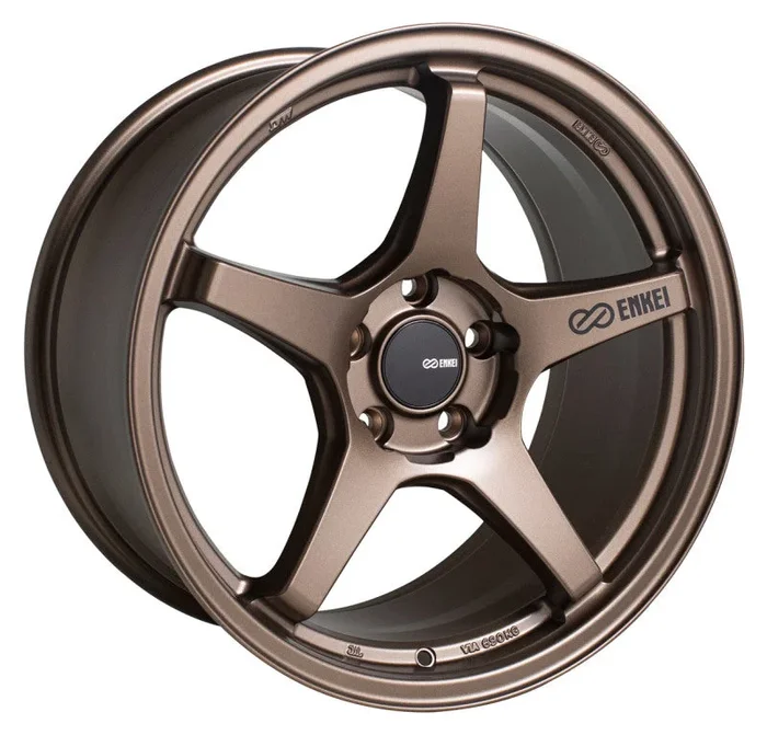 Enkei TS-5 18×9.5 5×120 45mm Offset 73mm Bore Matte Bronze25.1 lb