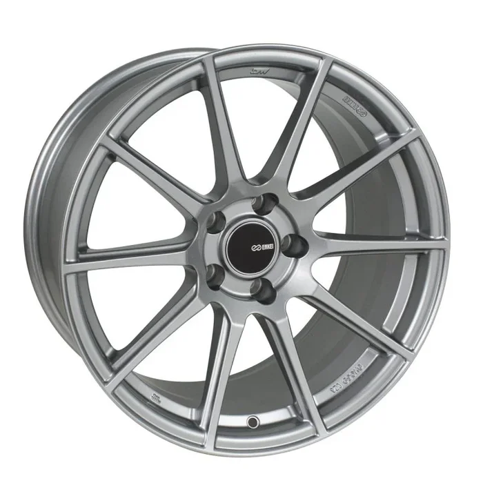 Enkei TS10 17×8 4×100 40mm Offset 72.6mm Bore Grey Wheel