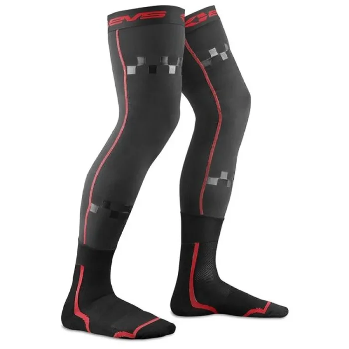EVS Fusion Sock Combo Black/Red – Youth