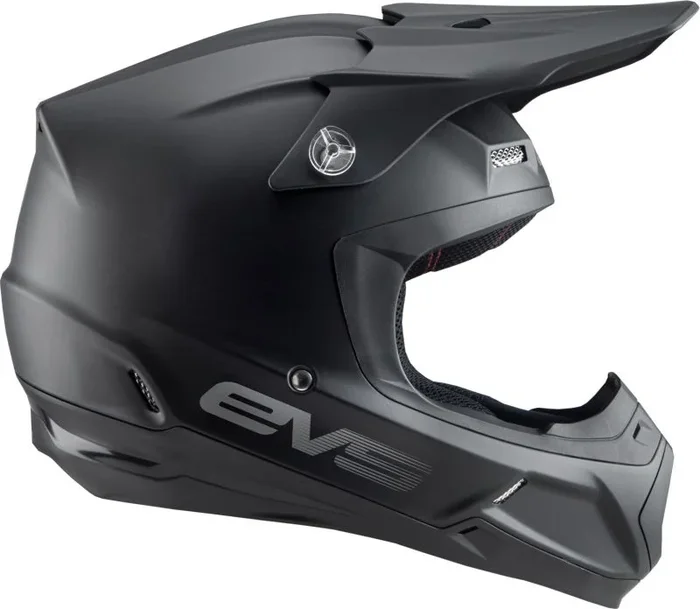 EVS T5 Solid Helmet Matte Black – Medium