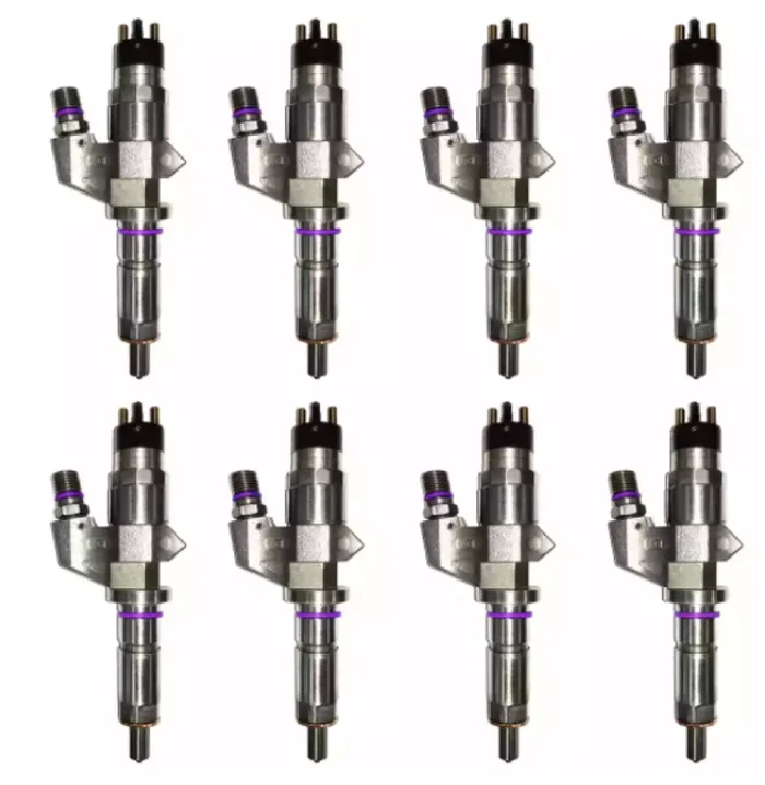 Exergy 01-04 Chevrolet Duramax 6.6L LB7 Reman 250% Over Injector – Set of 8