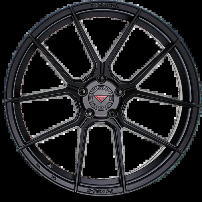 Ferrada Wheels Forge-8 F8-FR8 21×12 . 5×112 . ET35 . Matte Black. C.B 66.56 . Deep Concavity
