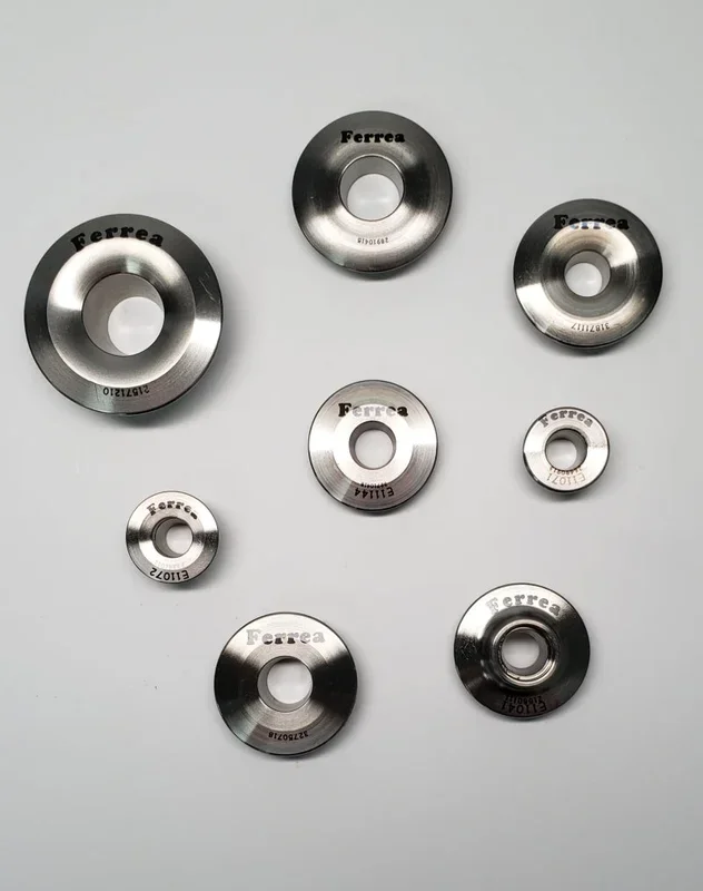 Ferrea BMW S54 Double Spring 7 Deg Pro CNC Titanium Retainer – Set of 12