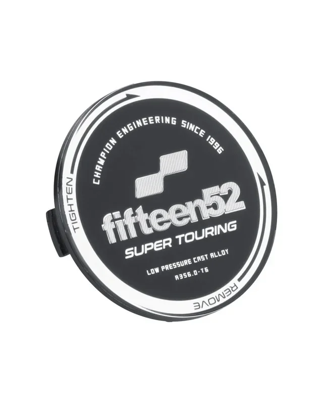 fifteen52 Super Touring (Chicane/Podium) Center Cap Single – Black/Chrome0.07 lb