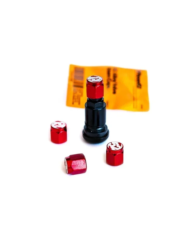Fifteen52 Valve Stem Cap Set – Red – 4 Pieces0.02 lb
