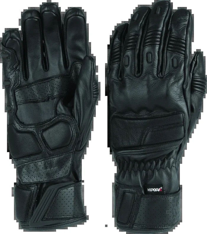 FIRSTGEAR Athena Short Gloves Black – Women Extra Large
