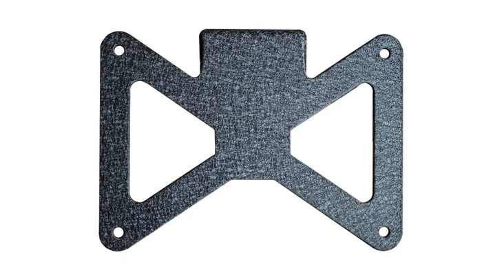 Fishbone Offroad 2018+ Jeep Wrangler JL – Black Aluminum Hawse Fairlead License Plate Mount